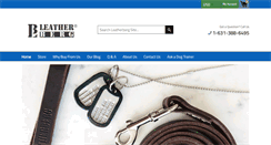 Desktop Screenshot of leatherberg.com